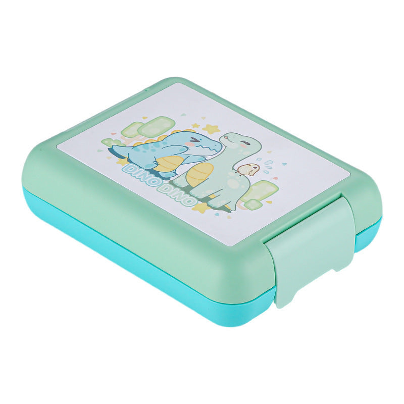 Cartoon cute compartment microwaveable sealed lunch box lunch box fruit salad box - V.I.P Digital Presence
