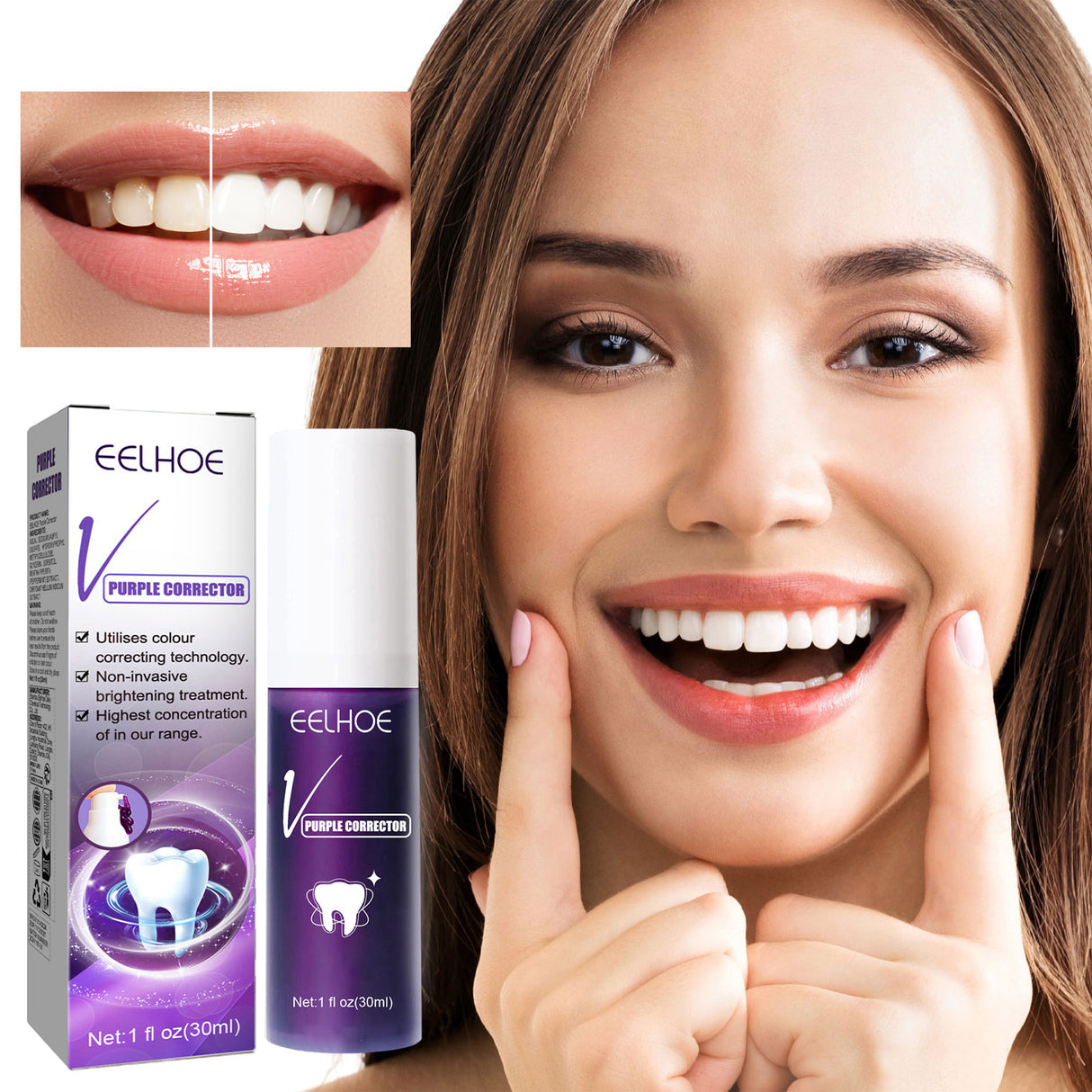 Teeth Whitening Toothpaste, Removing Teeth Stains And Odors Oral Care Brightening And Whitening Teeth Toothpaste - V.I.P Digital Presence