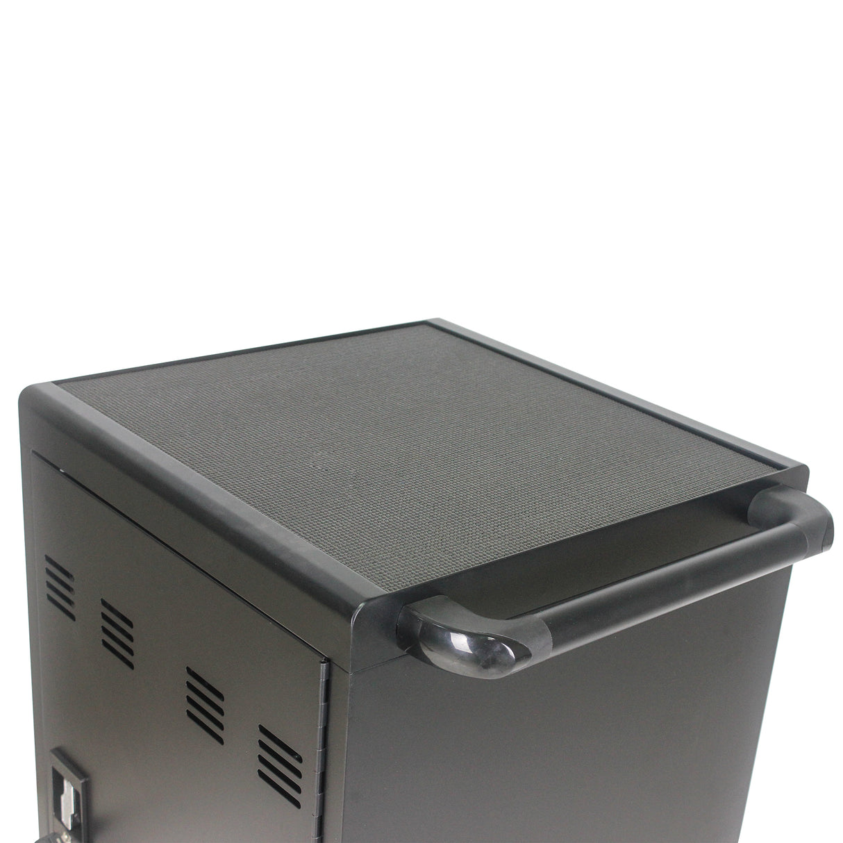 Mobile Charging Cart and Cabinet for Tablets Laptops 30-Device With Combination Lock--Black - V.I.P Digital Presence