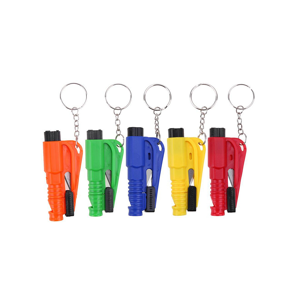 Emergency Mini Safety Hammer Auto Car Window Glass Breaker Keychain Escape Tool - V.I.P Digital Presence
