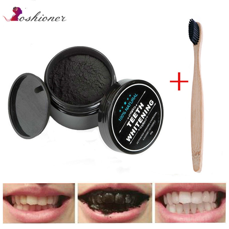1 PCS Teeth Whitening Oral Care Charcoal Powder Natural Activated Charcoal Teeth Whitener Powder Oral Hygiene - V.I.P Digital Presence