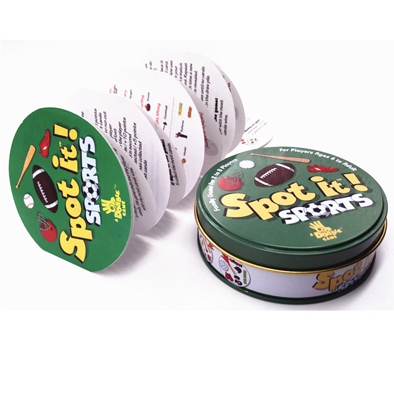 New 4 Version Spot Game it Spot Card Board Game Kids Gift with Metal Box - V.I.P Digital Presence