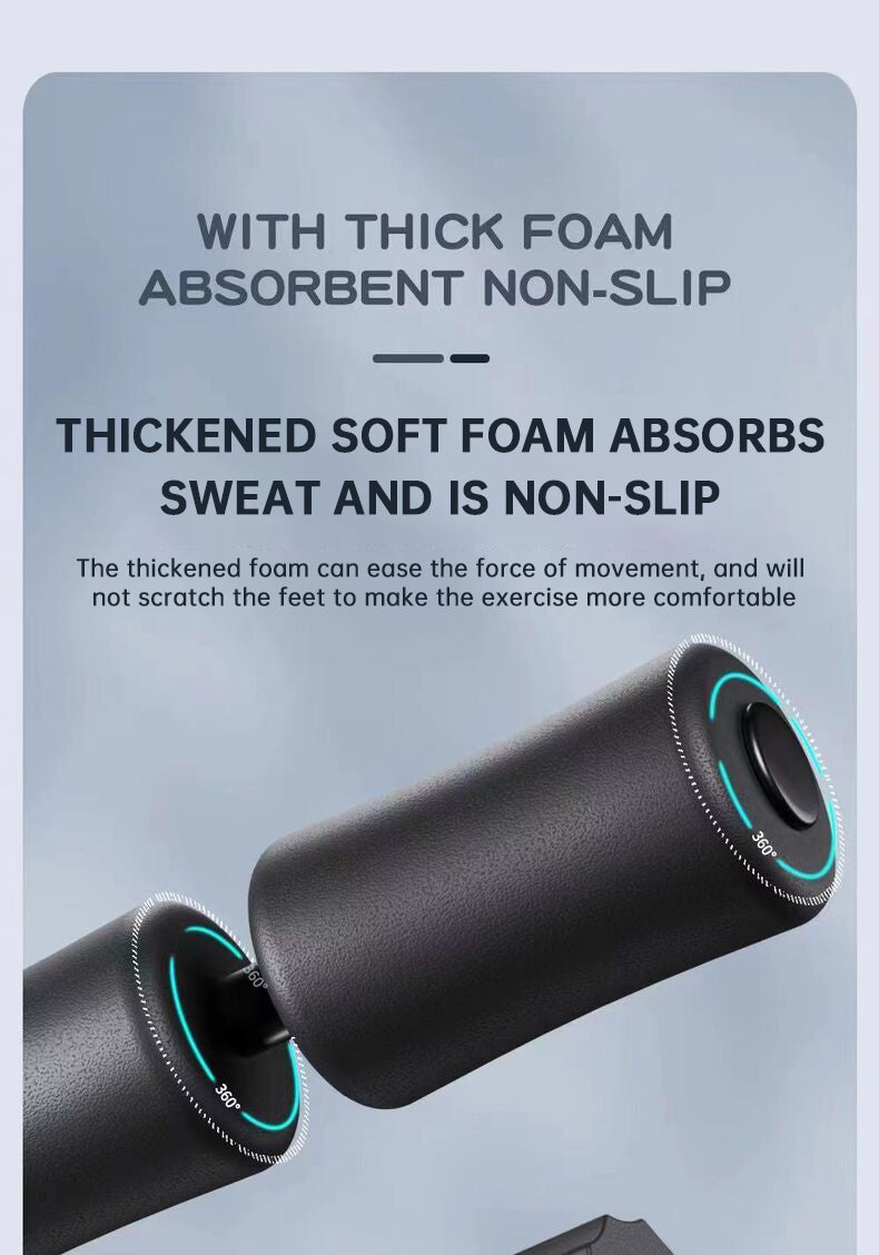 Portable Self-Suction Sit-up Bar Abdominal Core Trainer Movement Auxiliary Device Adjustable Sit Up Assistant - V.I.P Digital Presence