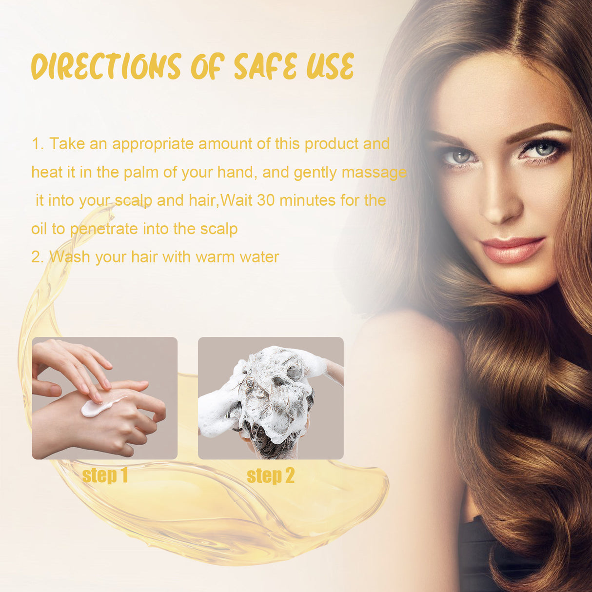 Batana Oil, Hydrating Repair Hair Sere Short-Tempered Soft Thick Hair Oil - V.I.P Digital Presence