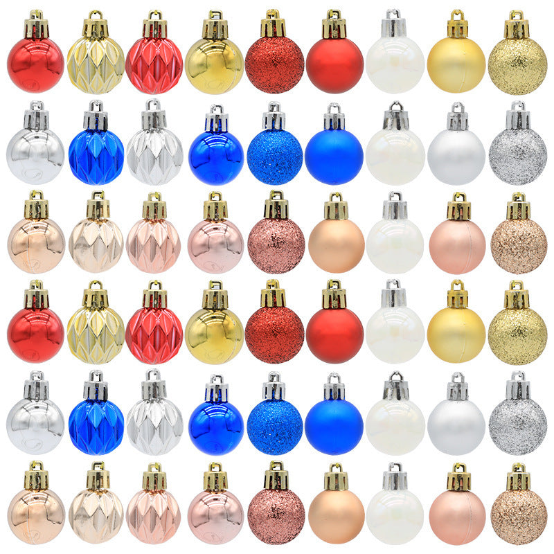 Christmas balls Christmas gifts decorations a variety of mixed 36PCS - V.I.P Digital Presence