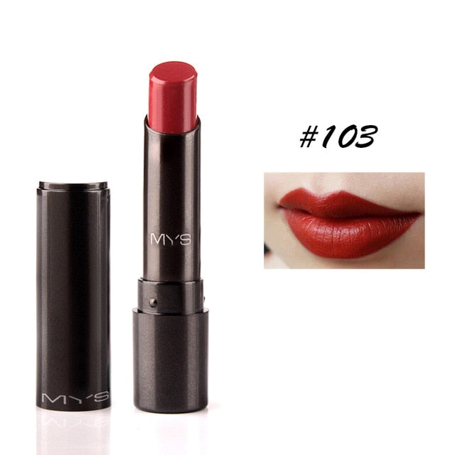 MYS Brand Beauty Matte Lipstick Long Lasting Tint Lips Cosmetics Lipgloss Maquiagem Makeup Red Batom - V.I.P Digital Presence