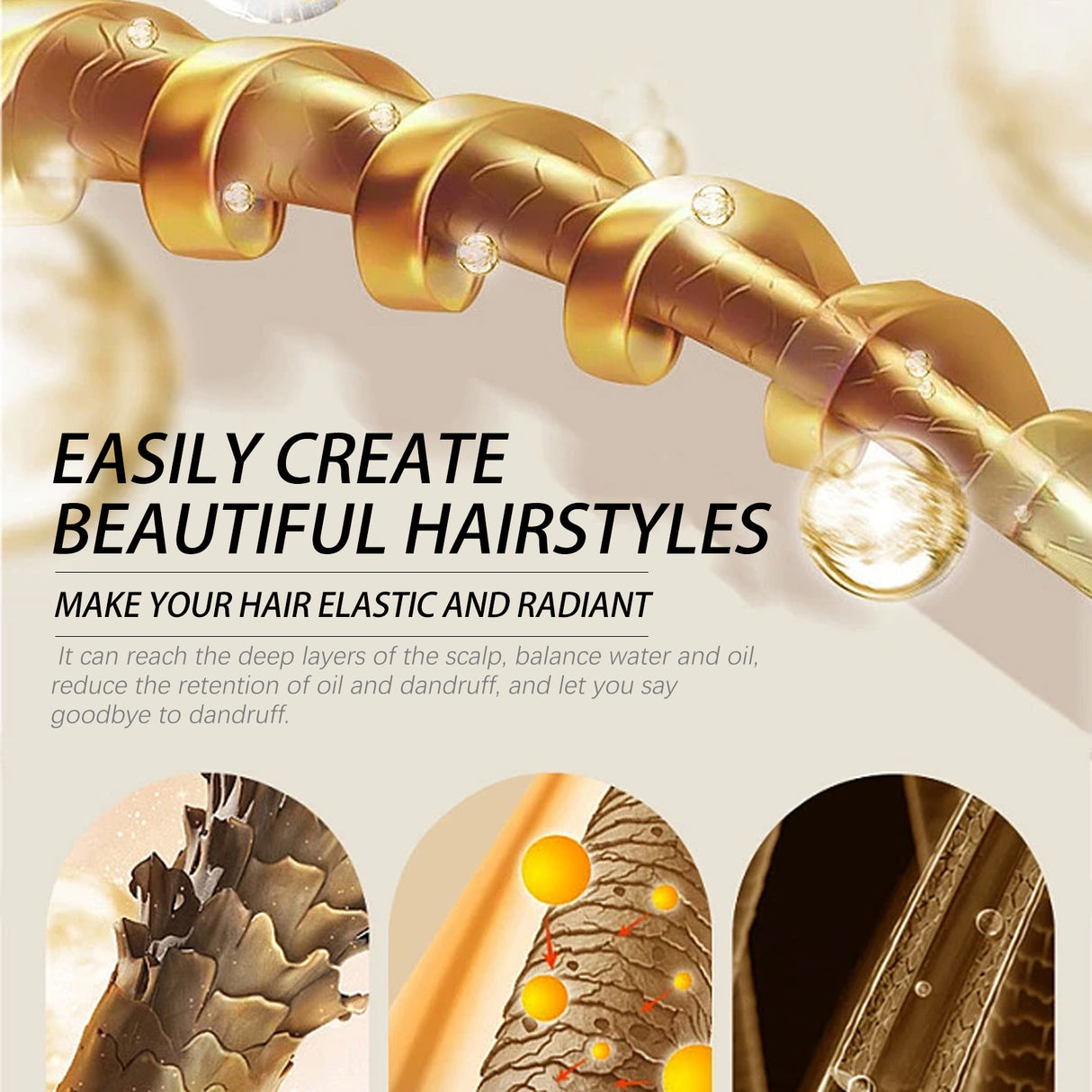 Sweet Wormwood Anti-Dandruff Scalp Lotion, Gentle Cleaning Scalp Dandruff Anti-Itchy Soft Fluffy Hair Shampoo - V.I.P Digital Presence