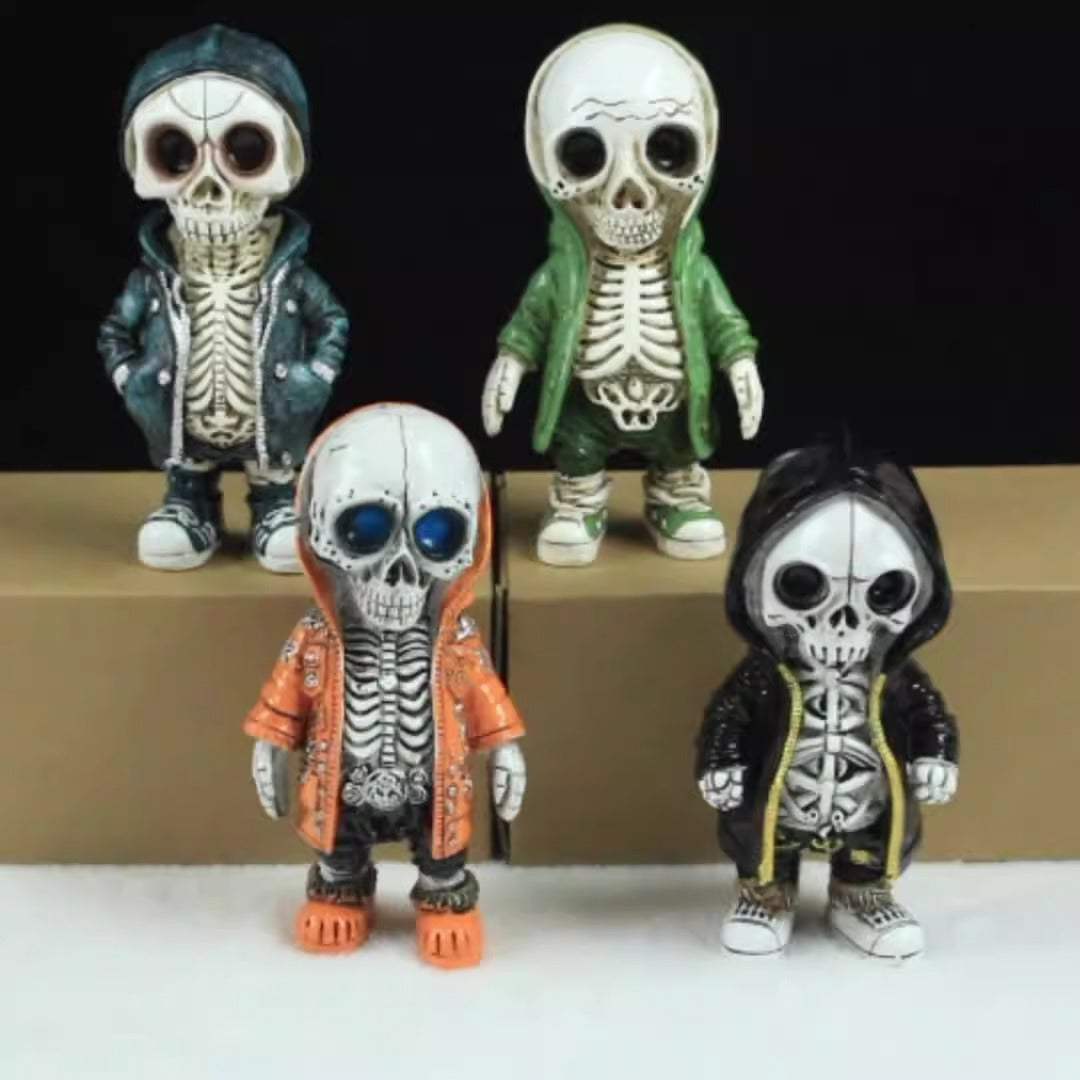 Halloween Decoration Skeleton Doll Resin Craft Decoration Home Bookshelf Art Creative Decoration - V.I.P Digital Presence