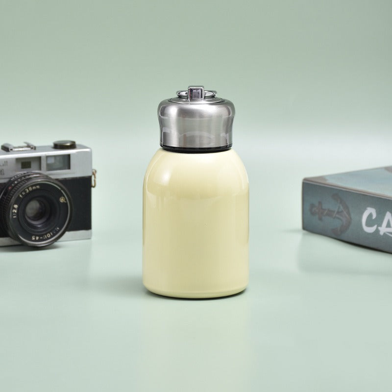 Mini 304 stainless steel chubby thermos cup double layer vacuum portable portable pocket cup gift cup - V.I.P Digital Presence