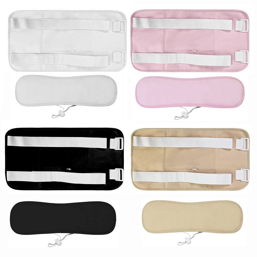 Castor oil bag is reusable, soft, and oil leak proof, with essential oil auxiliary bag and adjustable waist belt - V.I.P Digital Presence