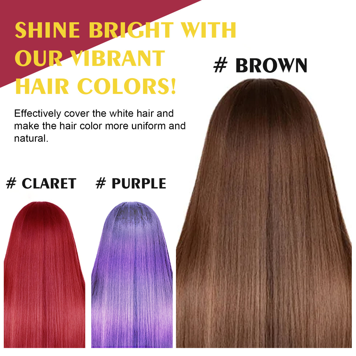 Black Hair Shampoo Series, Gentle, Non-Irritating And Moisturizing Scalp Easily Changing Color Hair Shampoo - V.I.P Digital Presence