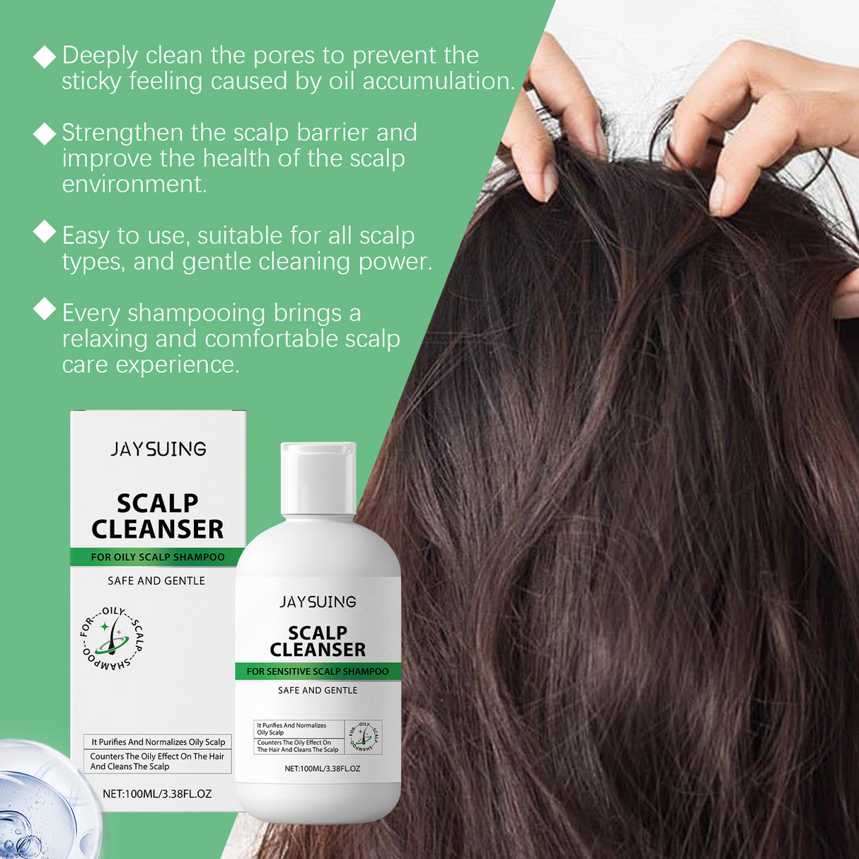 Control Oily Scalp Care Shampoo Moisturizing Repair Nourishing Dry Hair Smooth Shampoo - V.I.P Digital Presence
