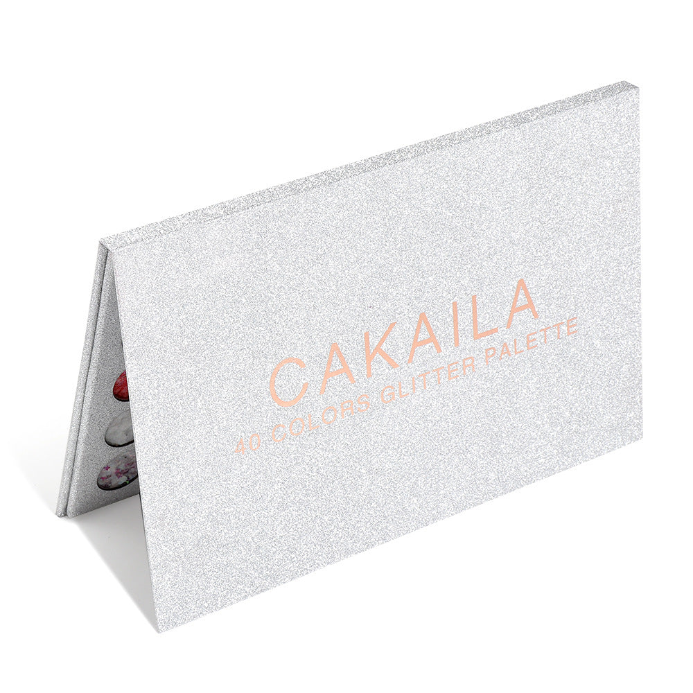 CAKAILA  40 Colors Eye Shadow Gold Powder Glitter Curry Cream Diamond Glitter Eyeshadow Palette - V.I.P Digital Presence