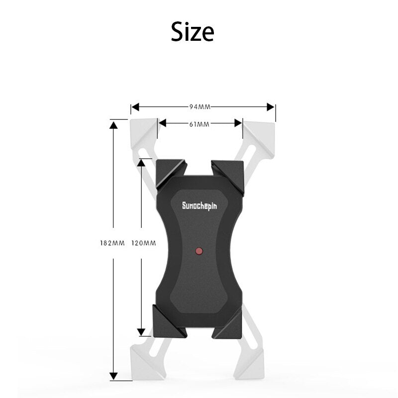 Motorcycle Handlebar Bike Mobile Cell Phone Mount Holder Support Bicycle Phone Stand For 4-6.5 inches For Samsung Huawe Xiaomi - V.I.P Digital Presence