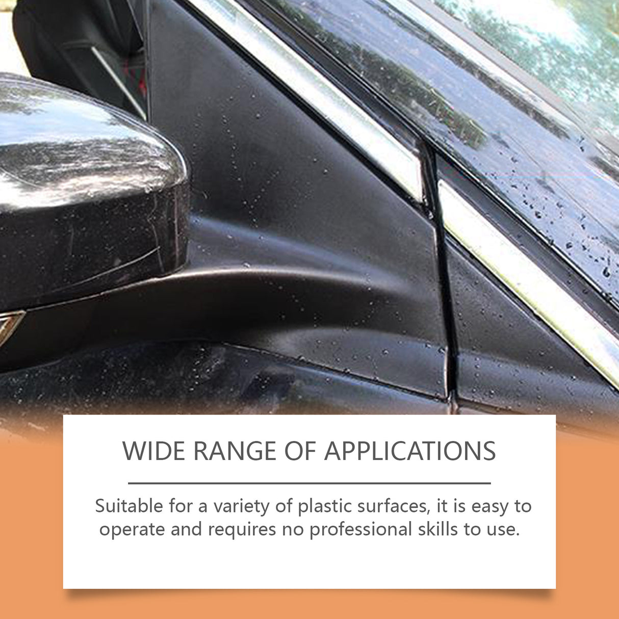 Car Black Plastic Polishing Paste, Car Beauty Maintenance Black Bright Plastic Refurbishing Care Agent - V.I.P Digital Presence