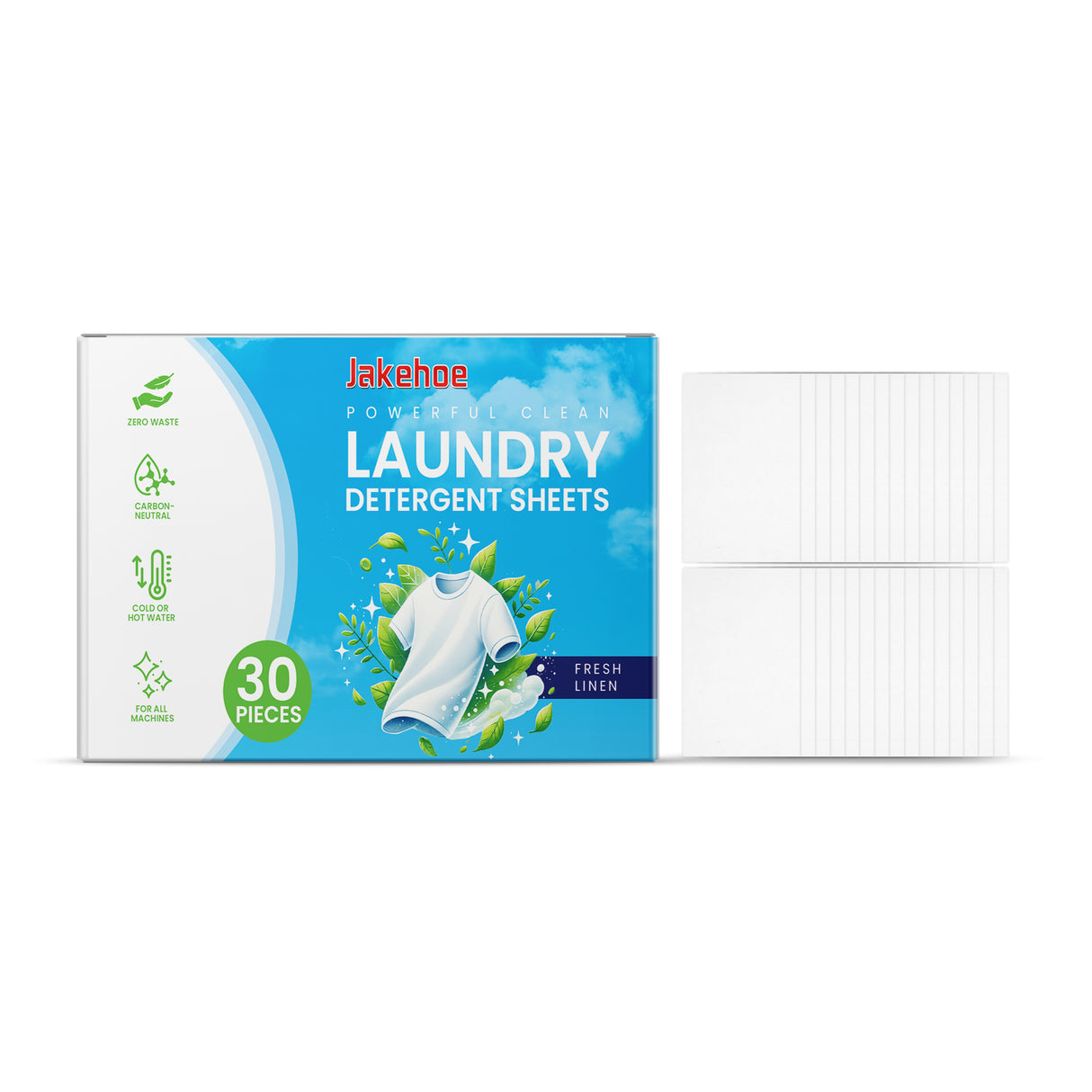 Laundry Detergent Sheet Gentle Cleaning And Decontamination Handy Household Laundry Bubble Paper - V.I.P Digital Presence