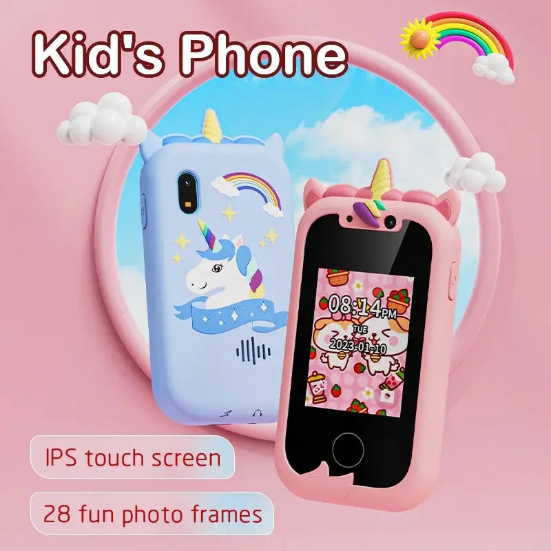 Kids Smart Phone Camera Toys Touchscreen Learning Toy for 3-12 Year Old Boys Girls Phone MP3 Player Christmas Birthday Gifts - V.I.P Digital Presence