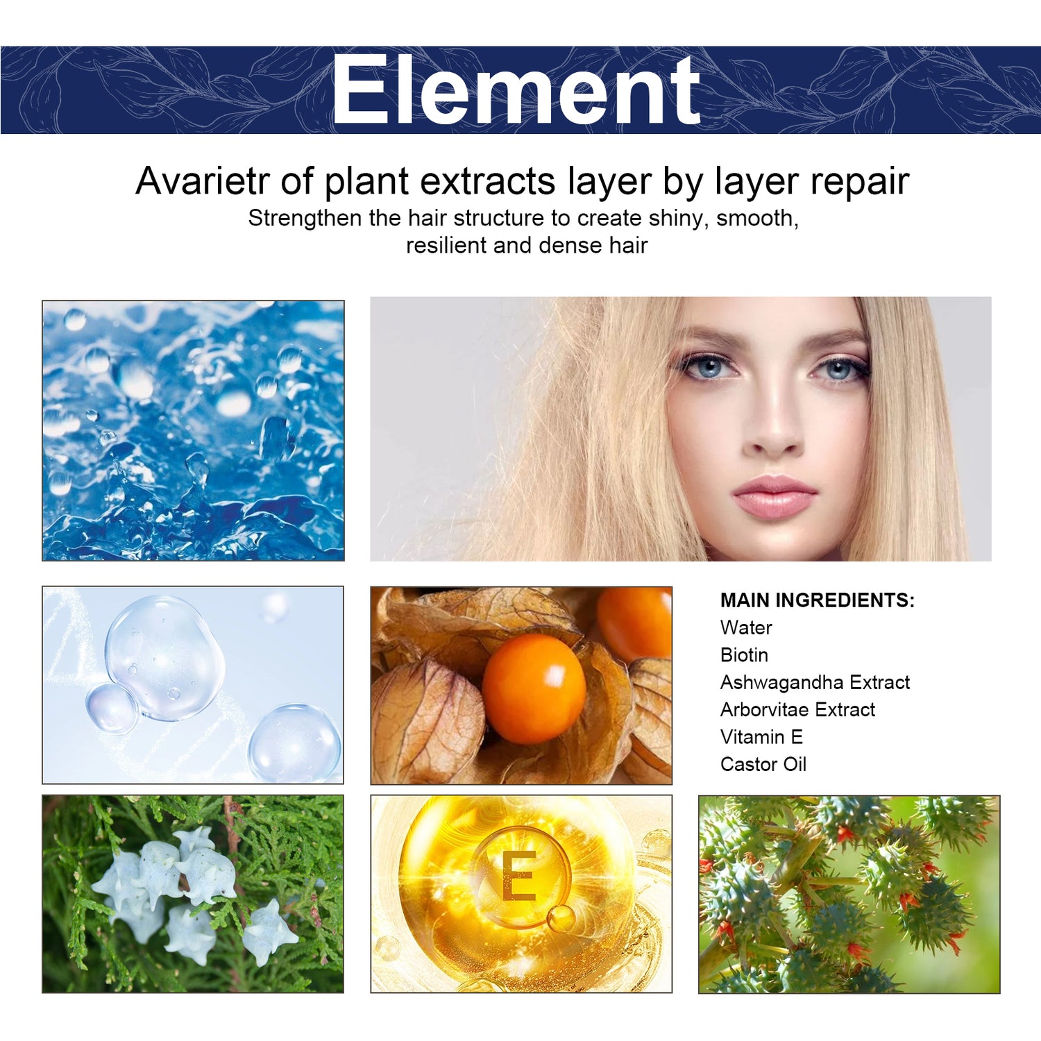 Herbal Hair Care Essential Oil Hair Care Strengthen Hair, Prevent Hair Loss, Repair Hair Root Care Essential Oil - V.I.P Digital Presence