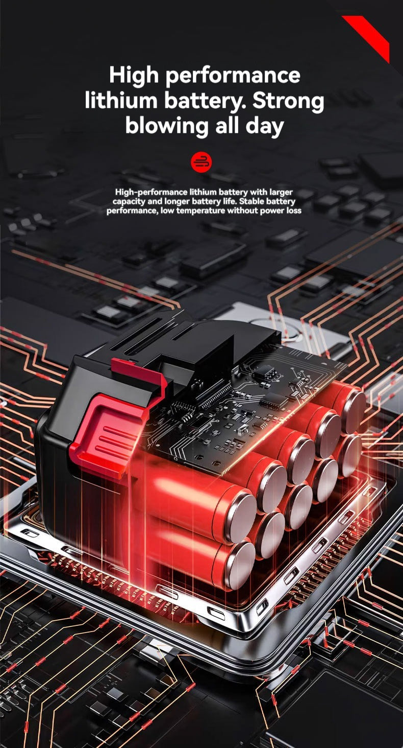 Rechargeable Air Blower Big Tree Industrial Portable Power Tools DIY Excellent for Home Garden Use - V.I.P Digital Presence