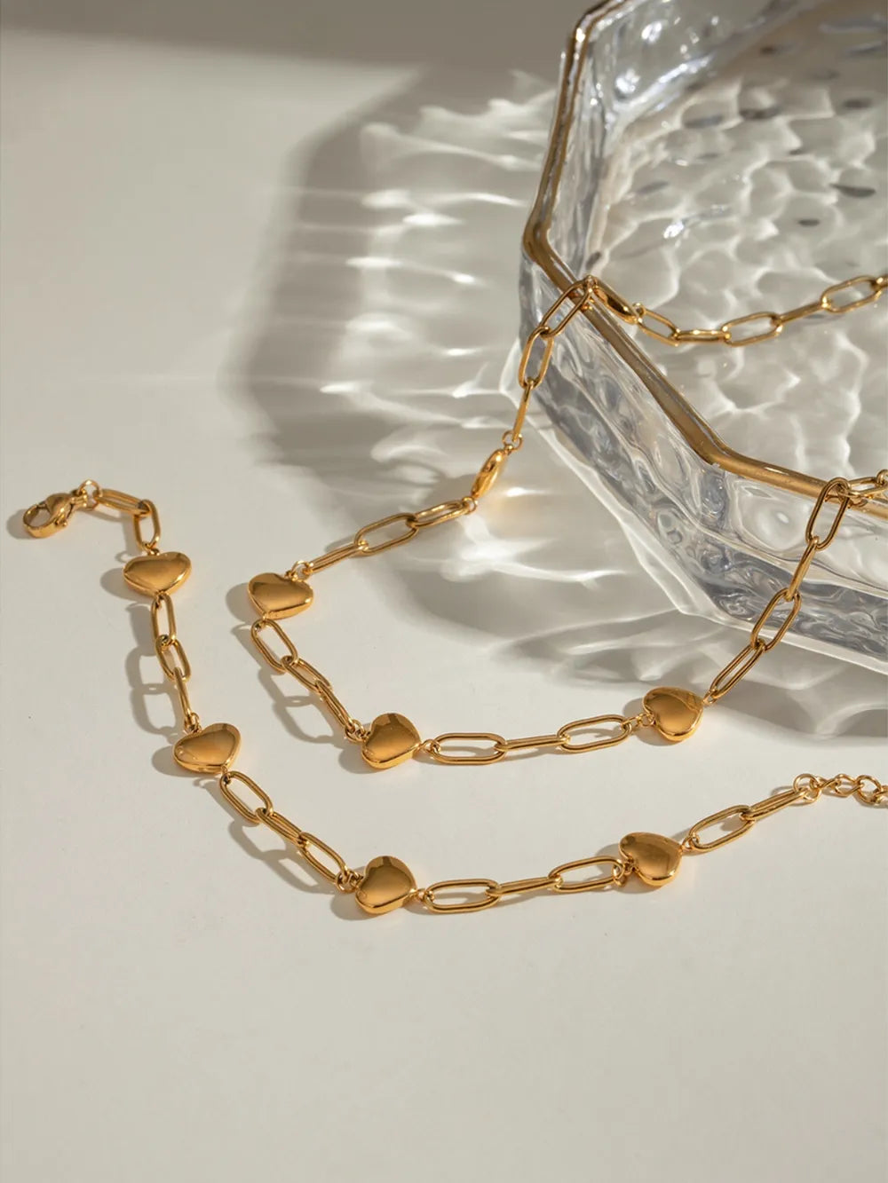 Stainless steel gold splicing personalized niche design titanium steel bracelet - V.I.P Digital Presence