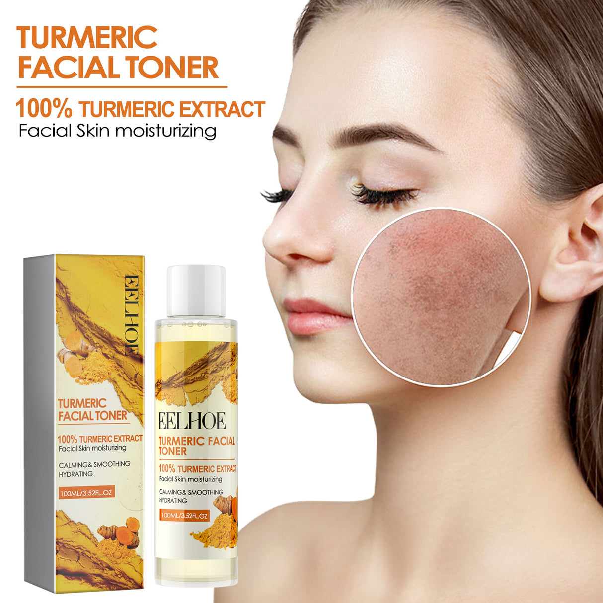 Turmeric Facial Toner, It Moisturizes Relaxed And Repair The Pores Smooth Fade Wrinkles Toner - V.I.P Digital Presence