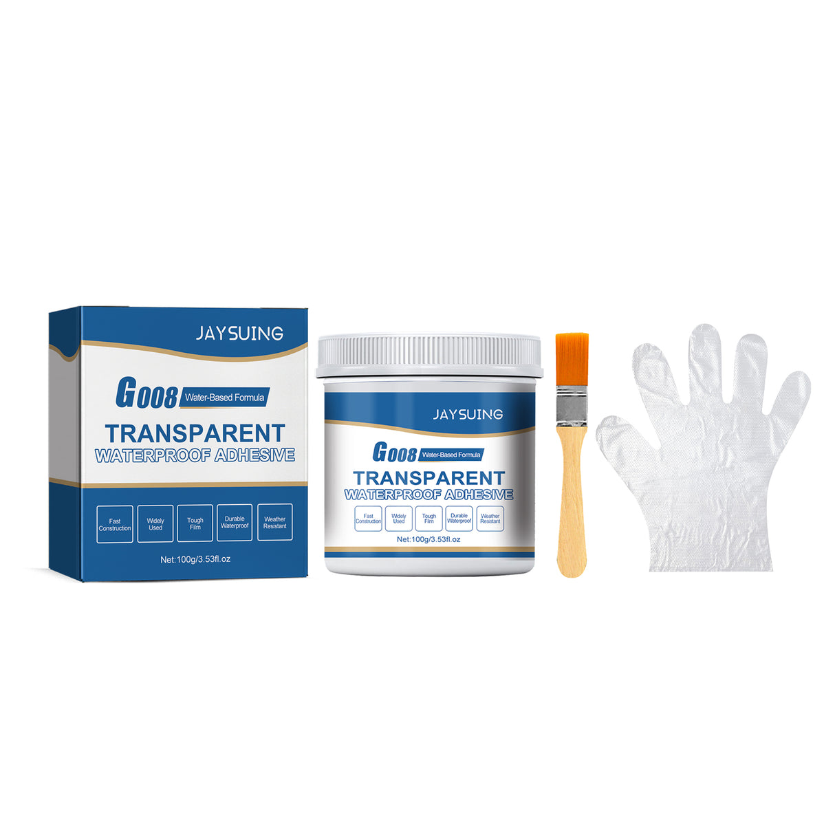 Transparent Waterproof Adhesive, Multi-functional Waterproof And Leakproof Sealing Paint For Household Kitchen And Bathroom Plumbing Roof Walls - V.I.P Digital Presence