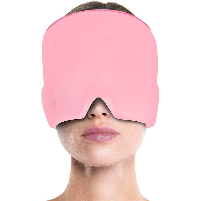 Migraine Relief Hat Ice Pack Headache Relief Gel Eye Mask Cold Therapy Migraine Face Mask Elastic Bag - V.I.P Digital Presence