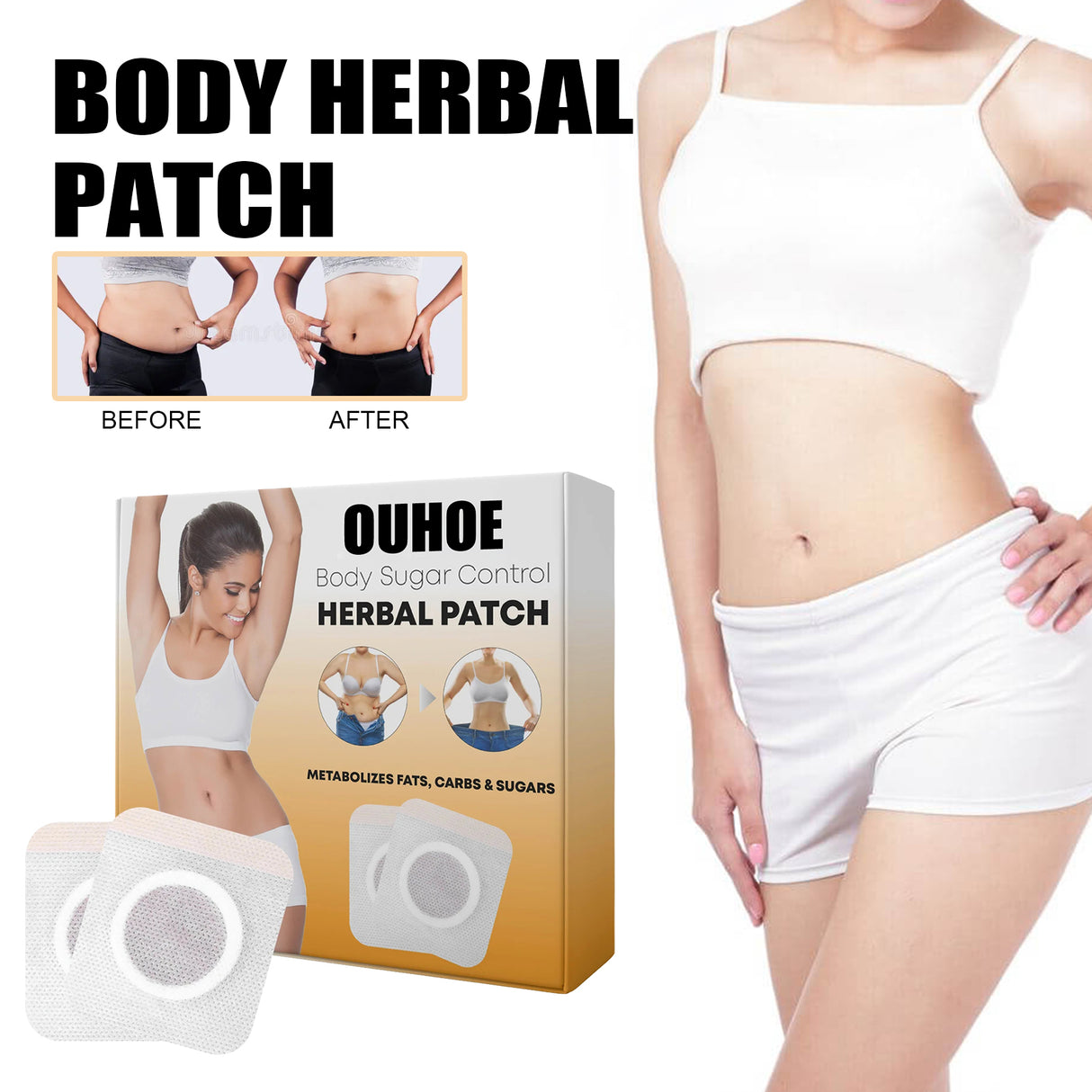 Herbaceous Body Navel Stick, Firming And Body Shaping To Highlight Curves And Slimming Stick - V.I.P Digital Presence