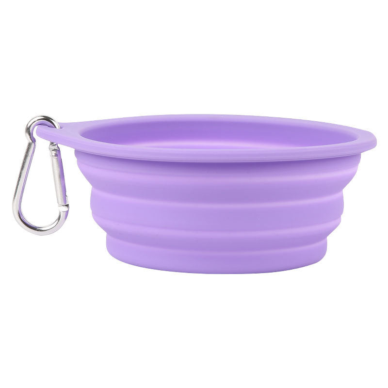 Silicone Foldable Bowl Portable Pet Bowl 600ml Cat Bowl Travel Pet Portable Dog Bowl - V.I.P Digital Presence