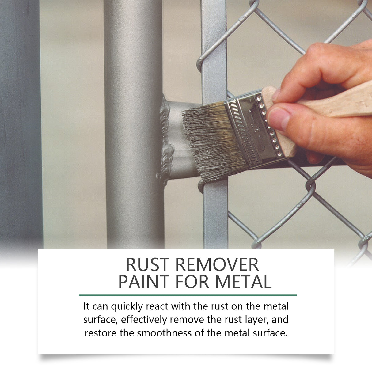 Metal Rust Removal Paint Metal Surface Rust Prevention Durable Protection Rust Quick Dry Rust Removal Paint - V.I.P Digital Presence