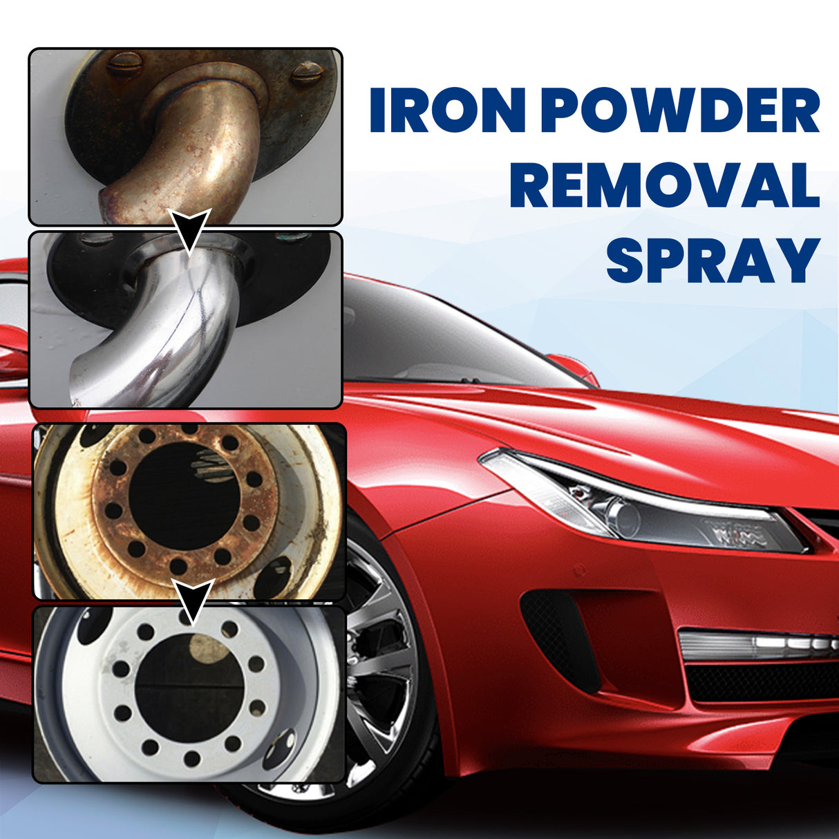 Iron Powder Removal Spray, Auto Metal Rust Reconditioning Anti-Rust Polishing Coating Care Cleaner - V.I.P Digital Presence