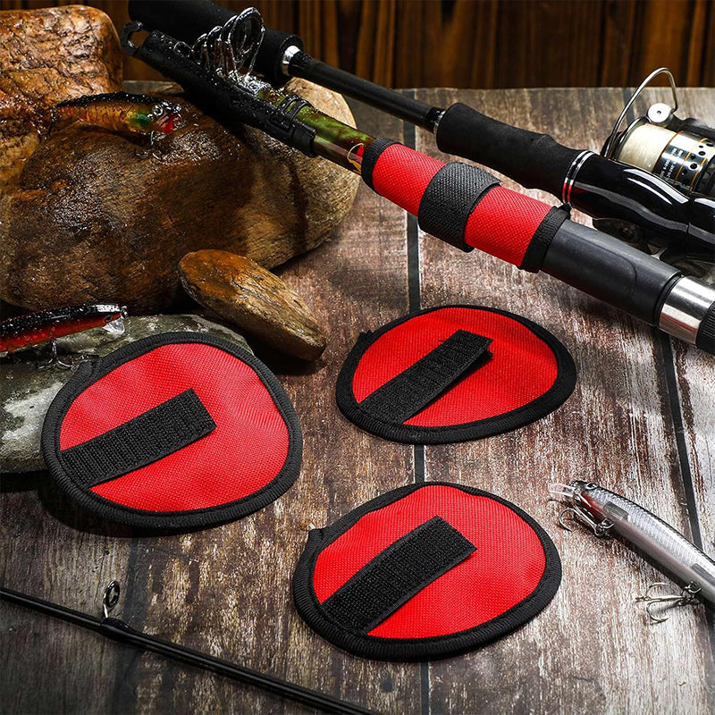 6 - piece set of 5.9 - inch lure wraps. Doubles as covers, gloves, hook protectors. Keeps anglers safe while fishing. - V.I.P Digital Presence