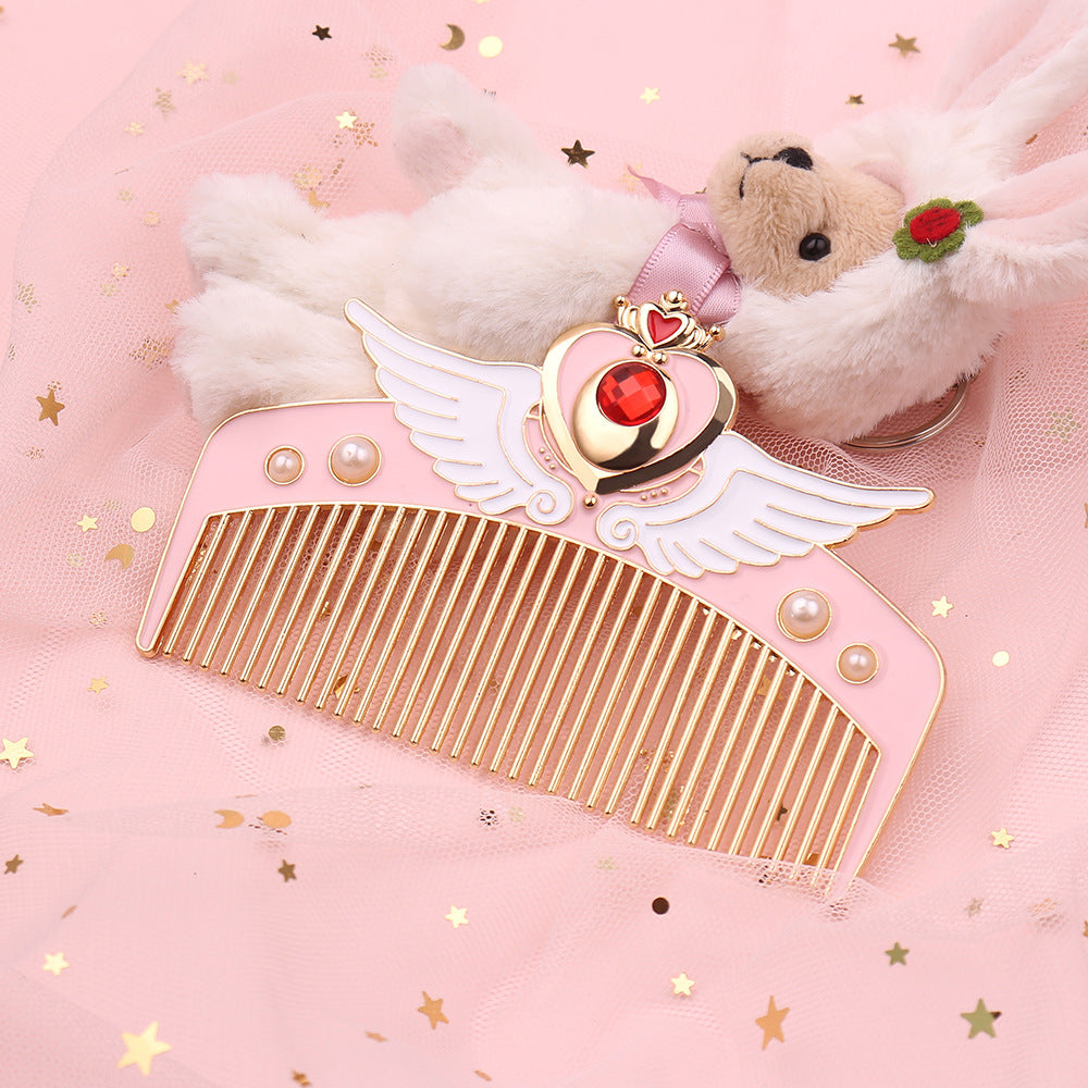Girl Heart Creative Straight Hair Comb Cute Valentine's Day Gift - V.I.P Digital Presence