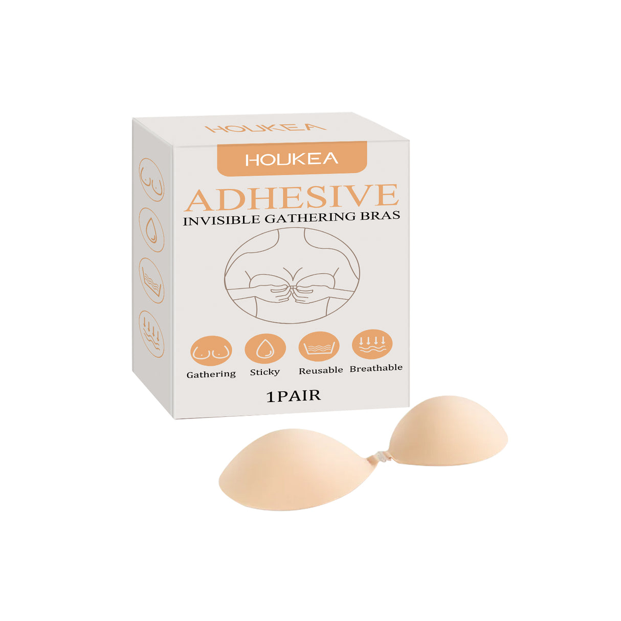 Invisible Bra Is Invisible And Comfortable. It Firmly Fits And Lifts The Breasts To Create Curves - V.I.P Digital Presence