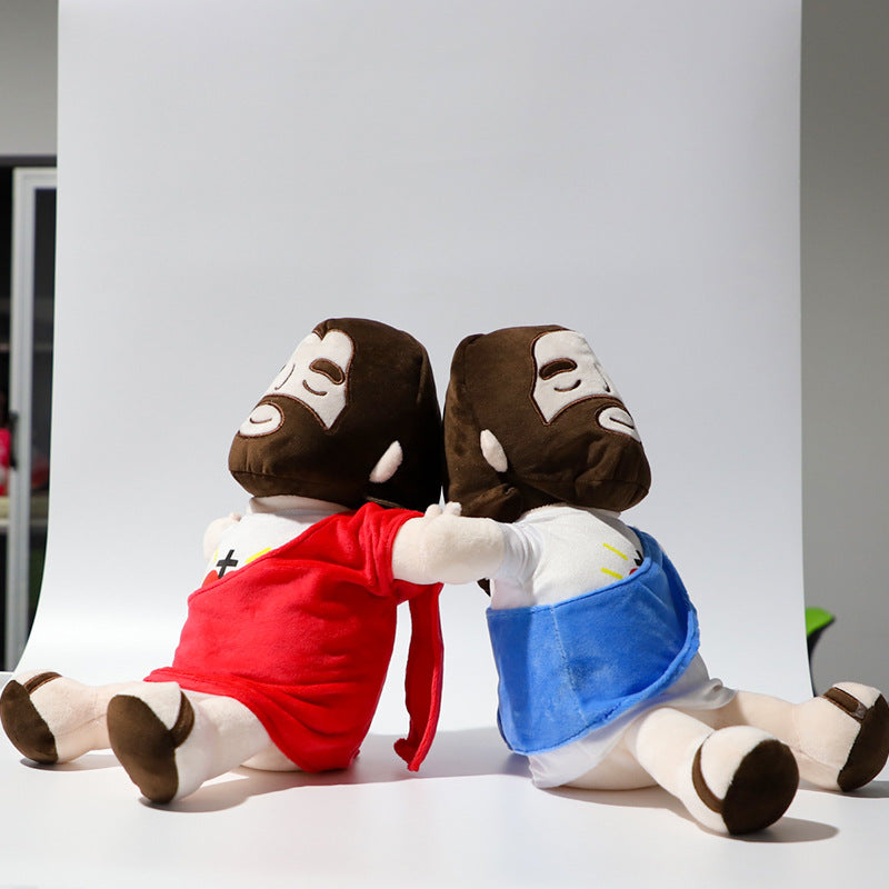 Breathing doll plush toy baby toy baby soothing companionship soothing sleep music glowing doll - V.I.P Digital Presence