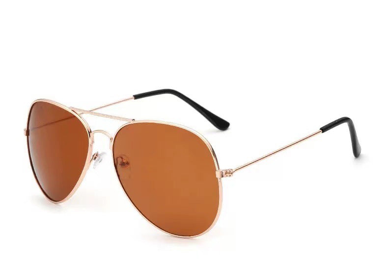 Sunglasses Colorful Toad Glasses Pilot Men And Women Models 3025 Color Film Reflective Sunglasses