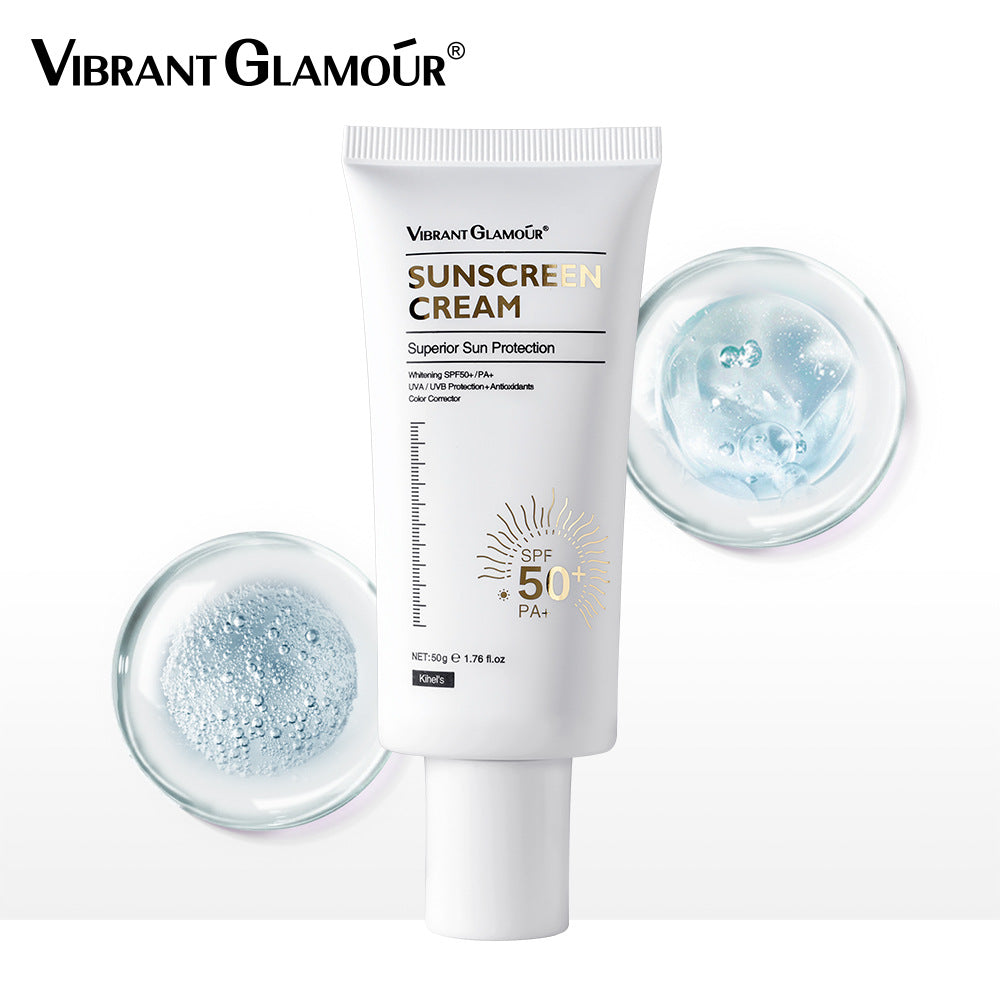 VIBRANT GLAMOUR Kiehl's Protection Cream 50+ Sunscreen Whitening VG-MB009 - V.I.P Digital Presence