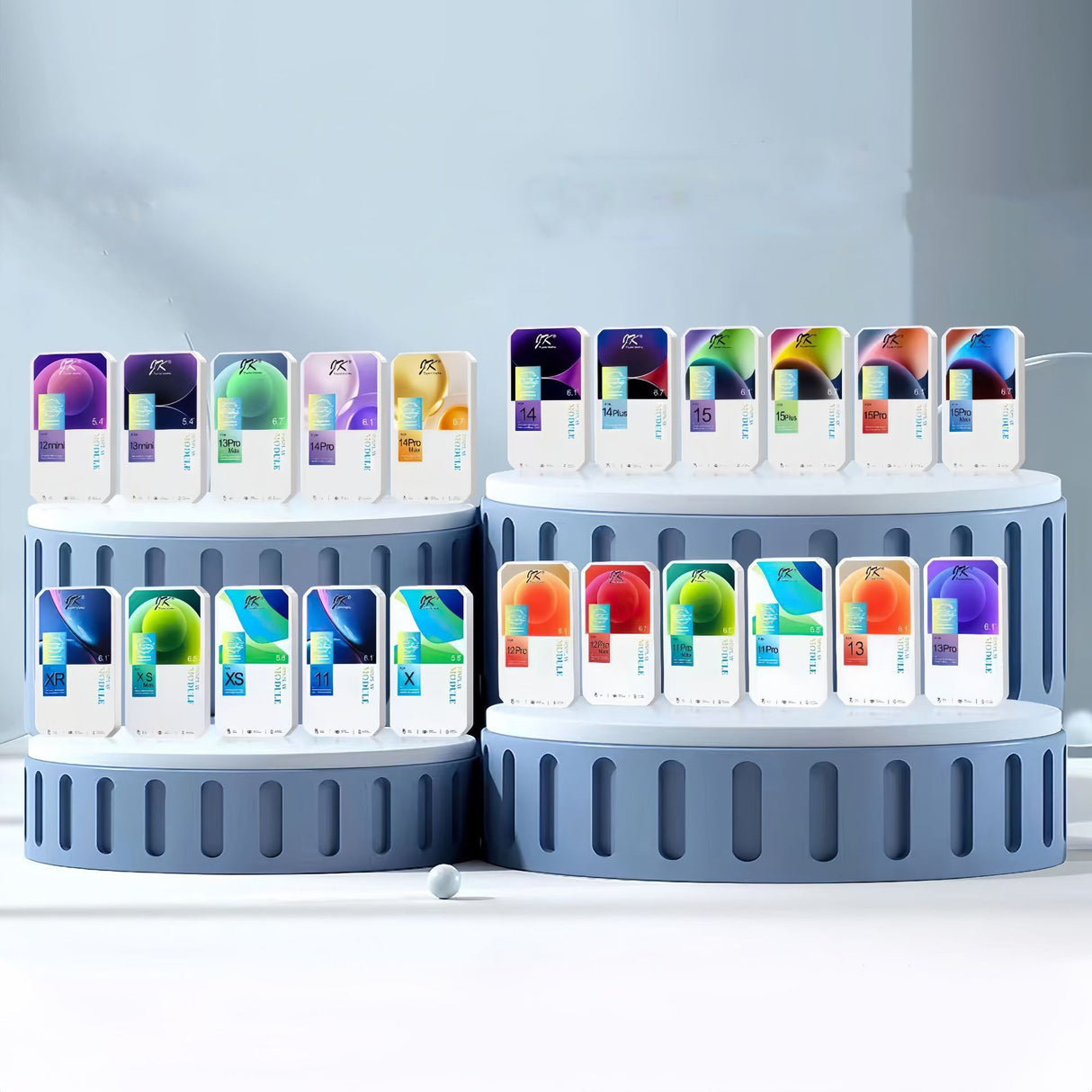 Pantalla GX JK amoled LCD Display For iPhone X 12 13 15 Pro max LCD Display Touch Screen Digitizer Assembly For 14 11 XR XS Max - V.I.P Digital Presence