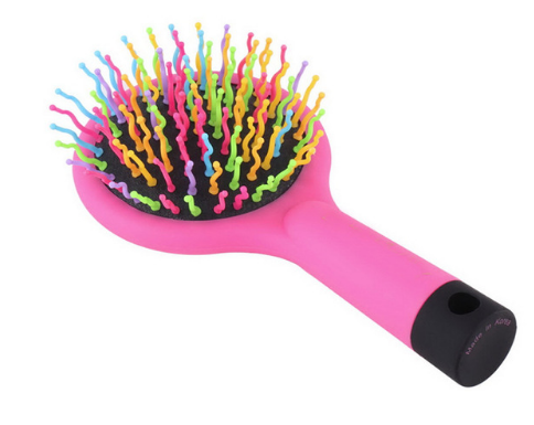 1pcs Rainbow Volume Anti-static Magic Detangler Hair Curl Straight Massage Comb Brush Styling Tools - V.I.P Digital Presence