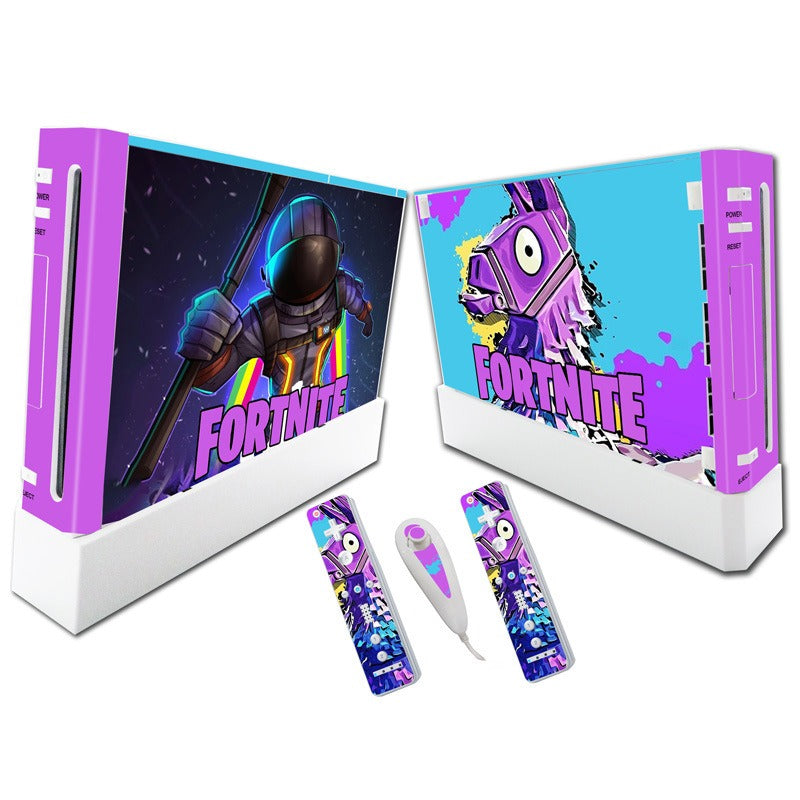 Suitable for WII stickers wii console cartoon protective film Spider-Man Fortress Night multiple styles without leaving glue - V.I.P Digital Presence