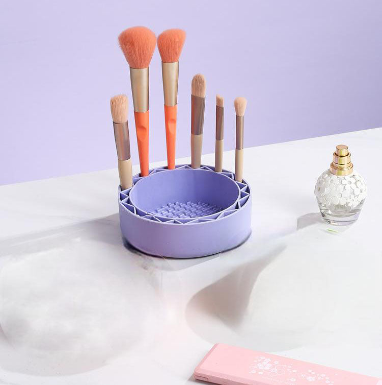 Makeup brush, cleaner, beauty tool, powder puff, beauty egg, wash bowl - V.I.P Digital Presence