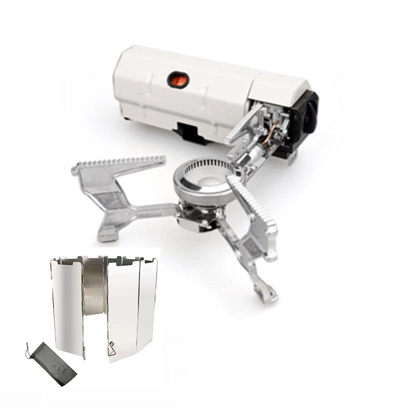 Folding Card Stove Outdoor Camping Picnic Gas Stove Portable Hotpot Stove Tea Cooker - V.I.P Digital Presence