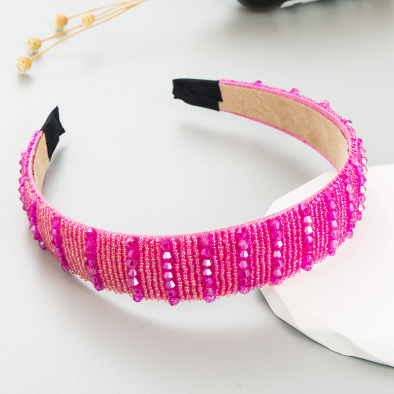 Hair Band Wash Face Hair Cave Headband Korean Cute Sweet Hair Ornaments Wide Side Headdress - V.I.P Digital Presence