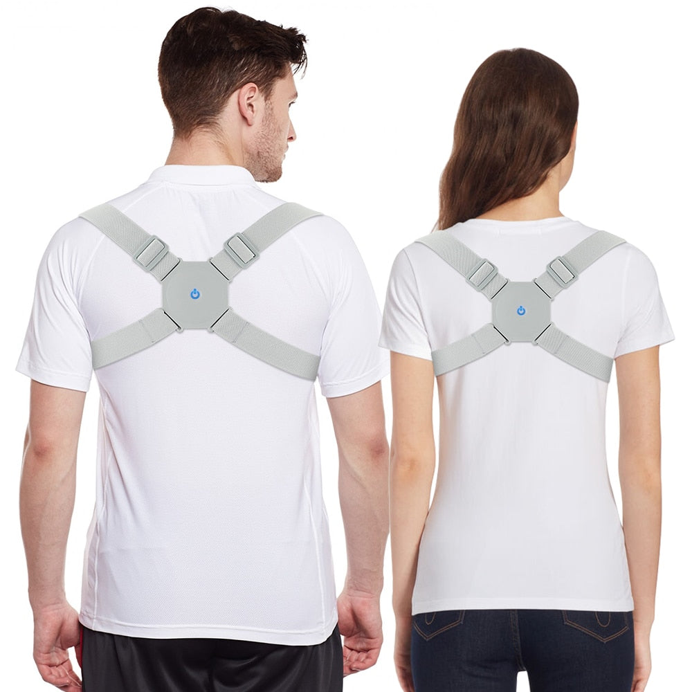 Adjustable Intelligent Posture Trainer Smart Posture Corrector Upper Back Brace Clavicle Support for Men and Women Pain Relief - V.I.P Digital Presence