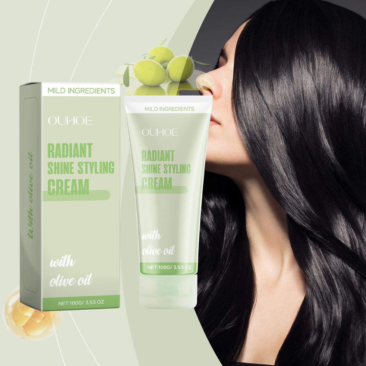 Smoothing Hair Care Cream Nourishes Hair Care And Repair Scalp Roots Shine Hair Citrus Fragrance - V.I.P Digital Presence