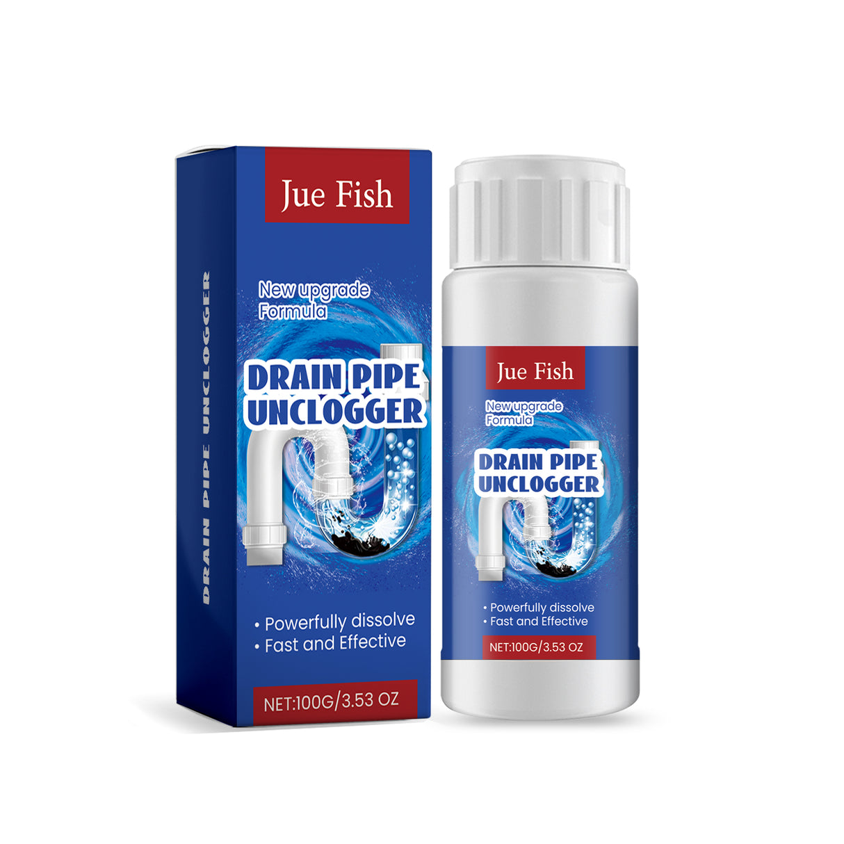 Drain Cleaner Bathroom Kitchen Pipe Drain Powerful Dredge Clean Clean Dirt - V.I.P Digital Presence