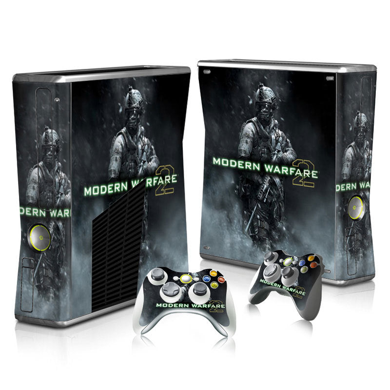 Xbox 360 Slim Full Body Color Membrane Stickers with Scratch-Resistant Protection - V.I.P Digital Presence