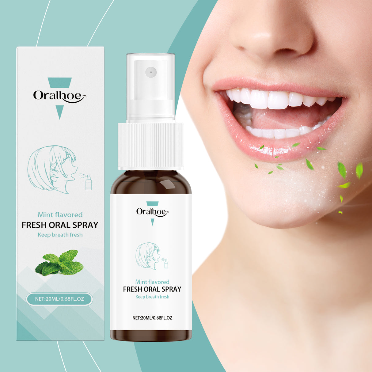 Mouth Freshening Spray Fresh Breath Deodorizer Care Mouth Health Freshening Spray - V.I.P Digital Presence