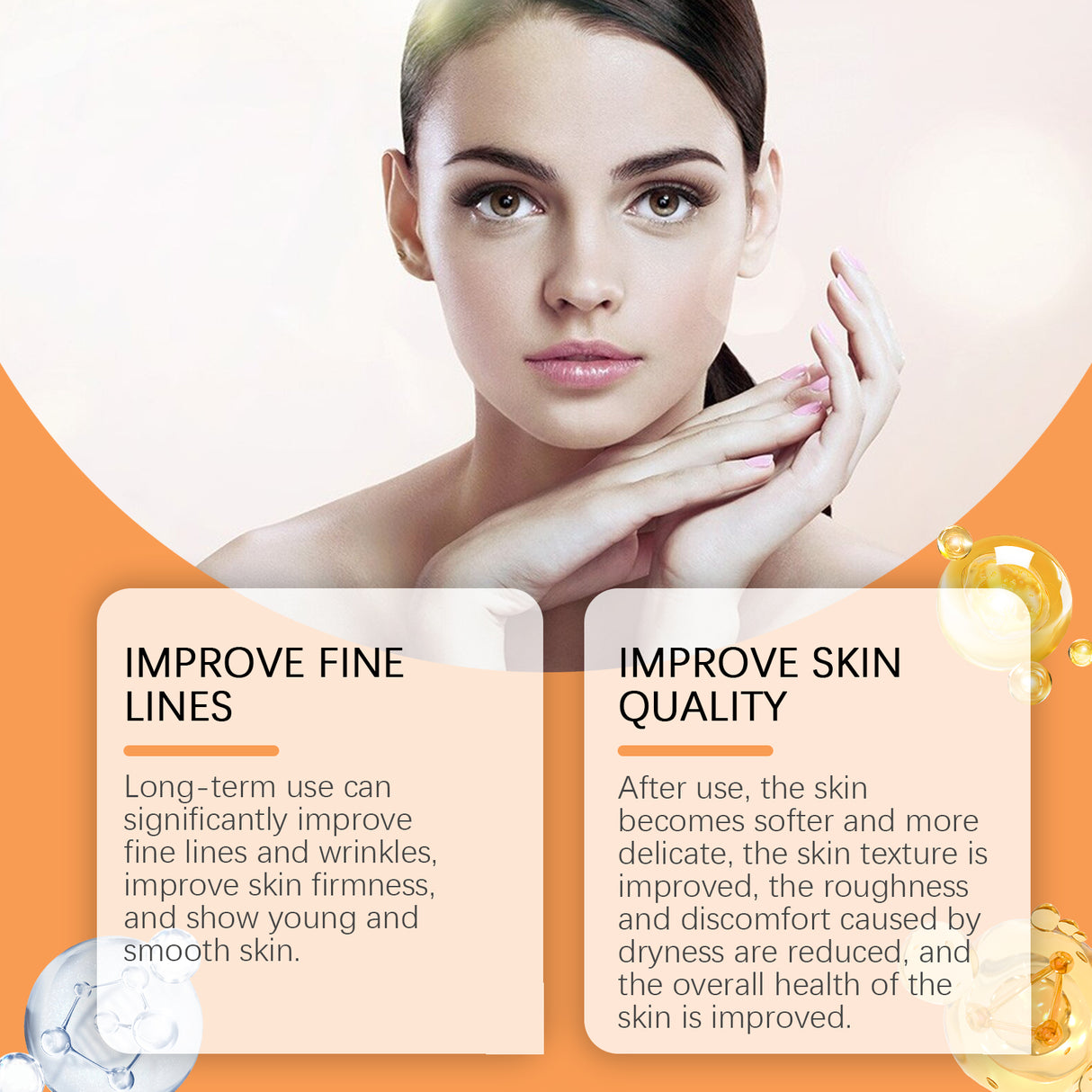 Vitamin C Serum Hydrating And Purifying Improve Facial Skin Moisturizing Serum