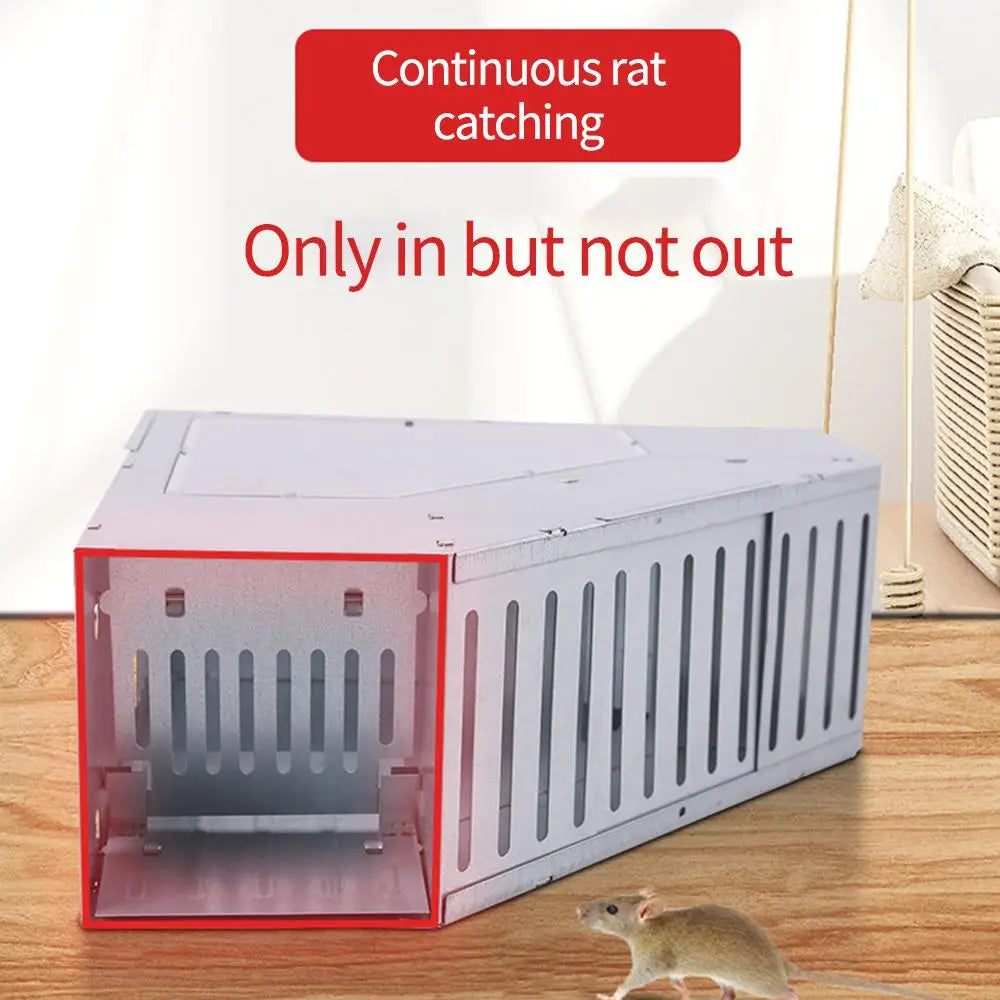 Catching Mice Mouse Traps Occasions Available Double-door Design Non-toxic Reusable Rustproof Garden Supplies Portable - V.I.P Digital Presence